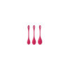 Set de 3 boules de geisha rouge Yoni Power 1 Satisfyer 